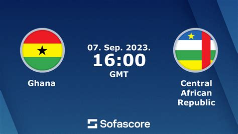 ghana vs central africa score